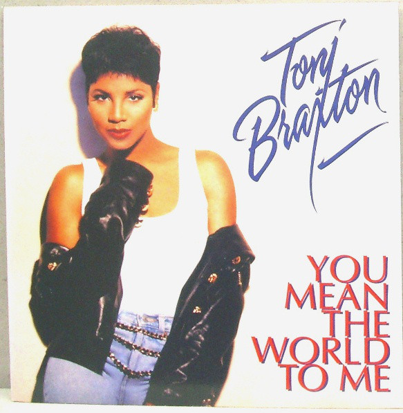 Toni Braxton - You Mean The World To Me - Used Vinyl Record 7" image 1