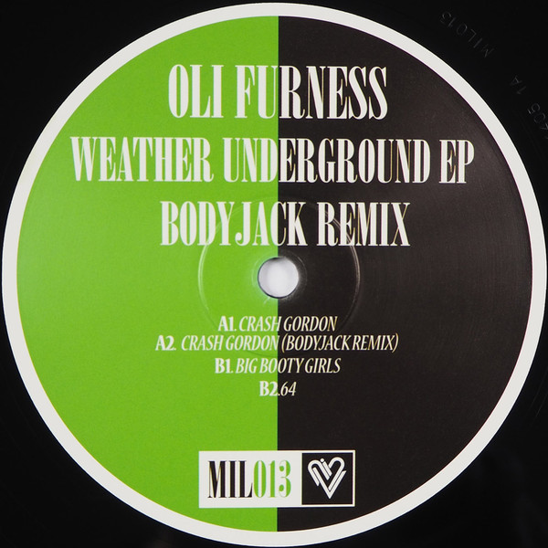 Oli Furness - Weather Underground EP (Bodyjack Remix) - Vinyl Record image 1