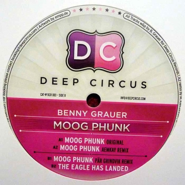 Benny Grauer - Moog Phunk - Vinyl Record 12" image 1
