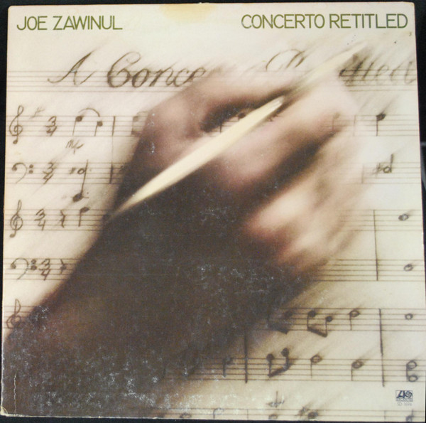 Joe Zawinul - Concerto Retitled - Used Vinyl Record image 1