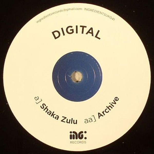 Digital - Shaka Zulu / Archive - Vinyl Record 12" image 1