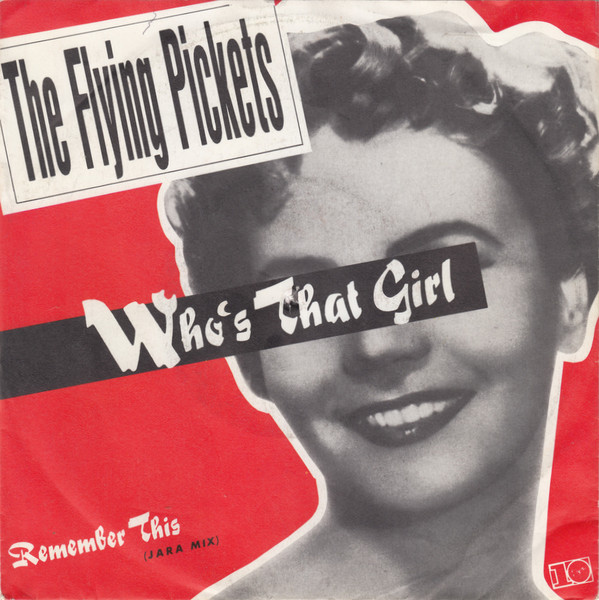 Flying Pickets - Who's That Girl - Used Vinyl Record 7" image 1