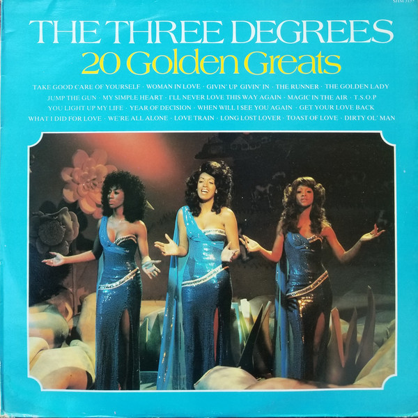 Three Degrees - 20 Golden Greats - Used Vinyl Record image 1