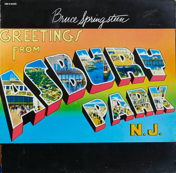 Bruce Springsteen - Greetings From Asbury Park N.J. - Used Vinyl Record image 1