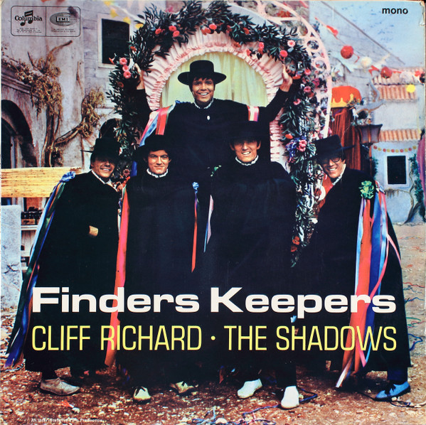 Cliff Richard & The - Finders Keepers - Used Vinyl Record image 1