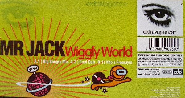 Mr. Jack - Wiggly World - Used Vinyl Record 12" image 1