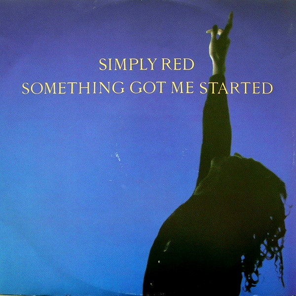 Simply Red - Something Got Me Started - Used Vinyl Record 12" image 1