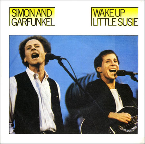 Simon & Garfunkel - Wake Up Little Susie - Used Vinyl Record 7" image 1