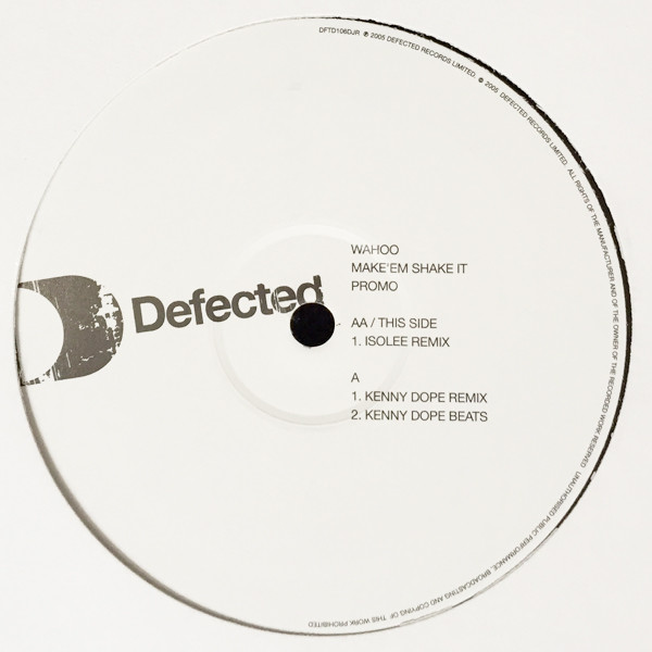 Wahoo - Make 'Em Shake It (Remixes) - Vinyl Record 12" image 1