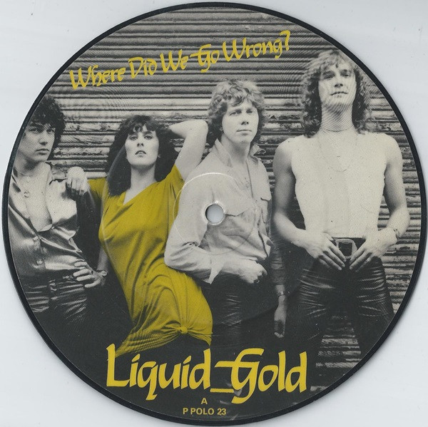 Liquid Gold - Where Did We Go Wrong? - Used Vinyl Record 7" image 1
