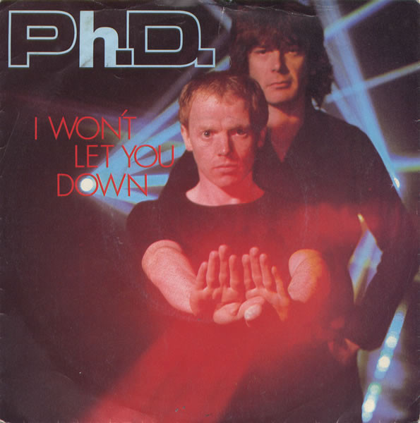 Ph.D. - I Won't Let You Down - Used Vinyl Record 7" image 1