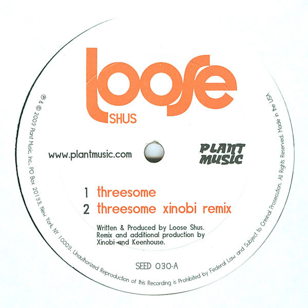 Loose Shus - Threesome - Vinyl Record 12" image 1