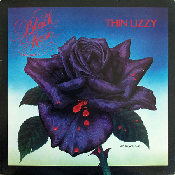 Thin Lizzy - Black Rose (A Rock Legend) - Used Vinyl Record image 1