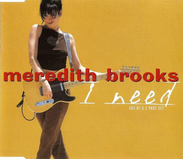 Meredith Brooks - I Need - Used CD image 1