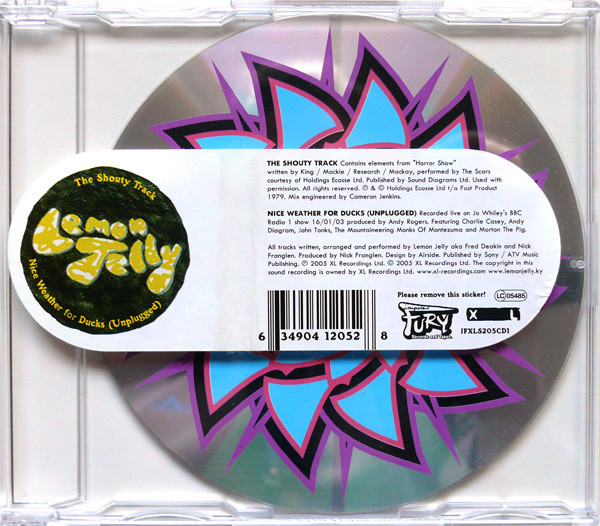 Lemon Jelly - Shouty Track - Used CD image 1