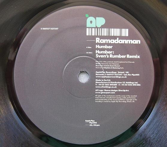 Ramadanman - Humber - Vinyl Record 12" image 1