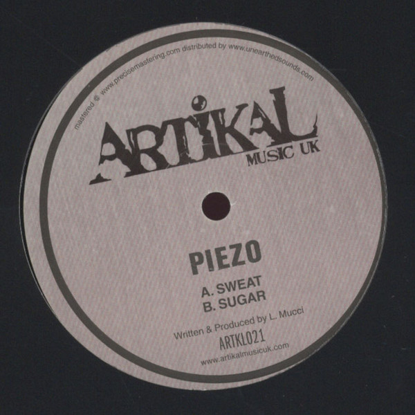 Piezo - Sweat / Sugar - Vinyl Record 12" image 1