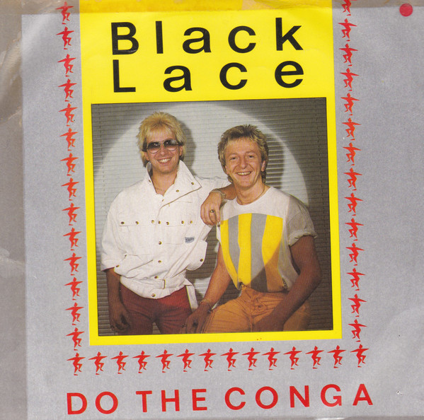 Black Lace - Do The Conga - Used Vinyl Record 7" image 1