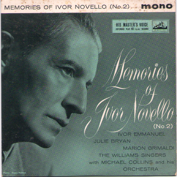 Various - Memories Of Ivor Novello (No. 2) - Used Vinyl Record 7" image 1