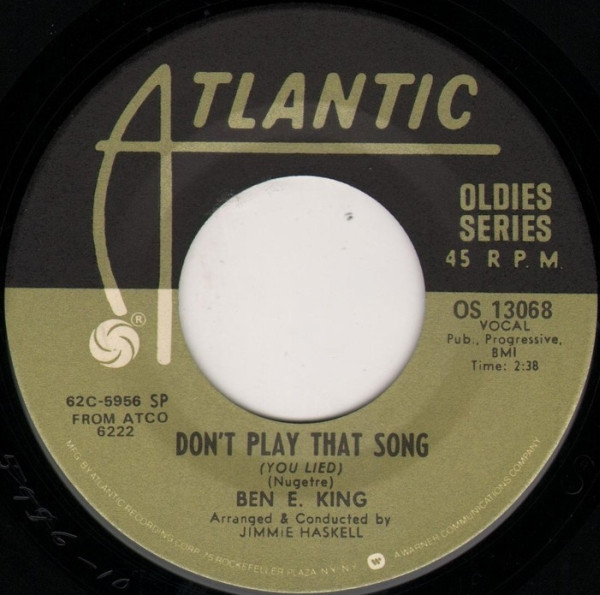 Ben E. King - Spanish Harlem / Don't Play That Song (You Lied) - Used image 1