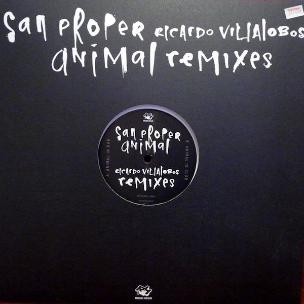San Proper - Animal (Ricardo Villalobos Remixes) - Vinyl Record 12" image 1