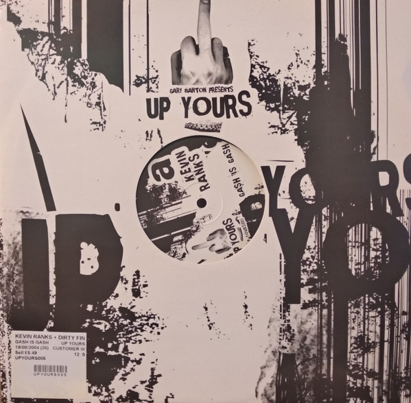 Kevin Ranks - Gash Is Gash / Dirtbox (Remix) - Vinyl Record 12" image 1