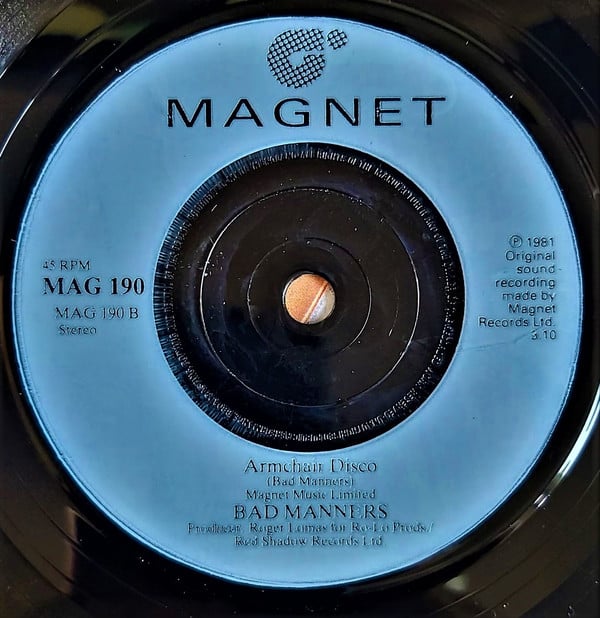 Bad Manners - Can Can - Used Vinyl Record 7" image 1