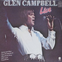 Glen Campbell - Live - Used Vinyl Record image 1