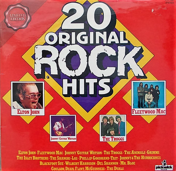 Various - 20 Original Rock Hits - Used Vinyl Record image 1