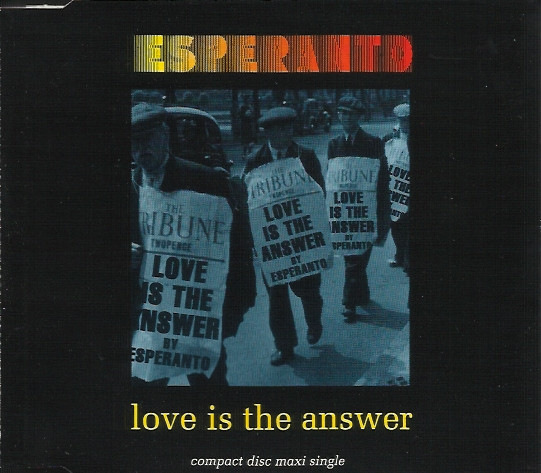 Esperanto - Love Is The Answer - Used CD image 1