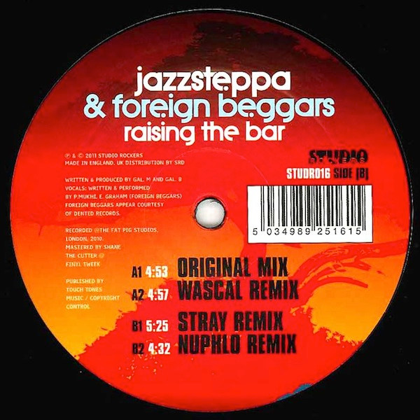 Jazzsteppa - Raising The Bar - Vinyl Record 12" image 1