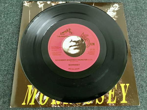 Morrissey - November Spawned A Monster - Used Vinyl Record 7" image 1
