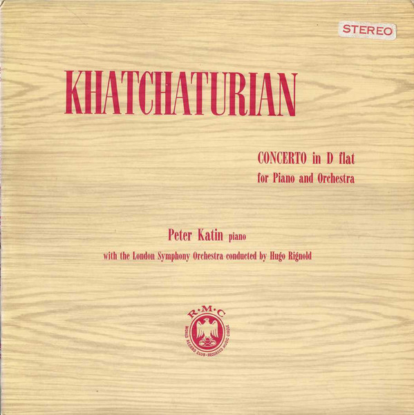 Aram Khatchaturian - Concerto In D Flat For Piano And Orchestra - Use image 1