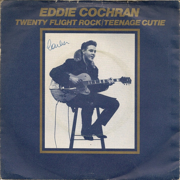 Eddie Cochran - Twenty Flight Rock / Teenage Cutie - Used Vinyl Recor image 1