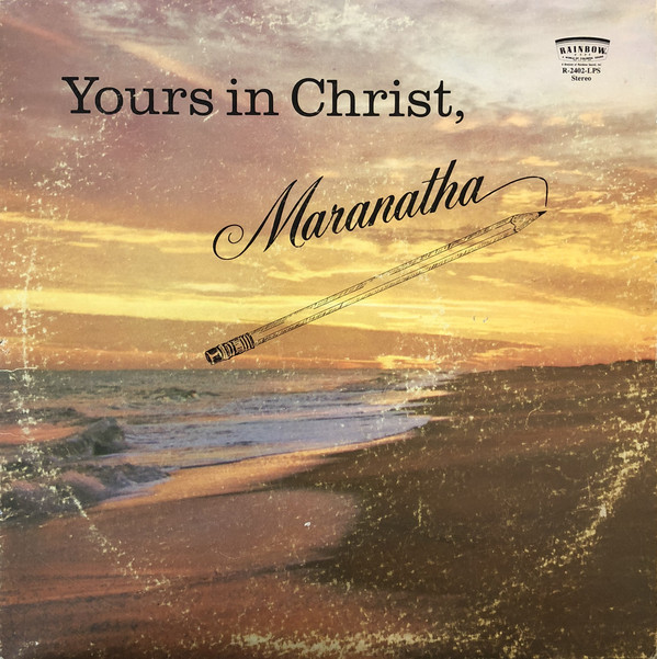 Maranatha Repertoire - Yours In Christ - Used Vinyl Record image 1