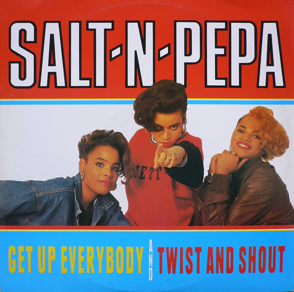 Salt 'N' Pepa - Get Up Everybody / Twist & Shout - Used Vinyl Record 12" image 1
