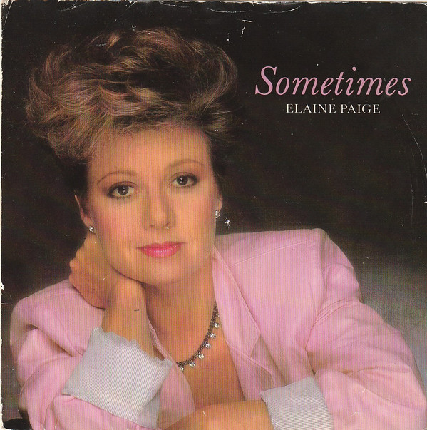 Elaine Paige - Sometimes - Used Vinyl Record 7" image 1