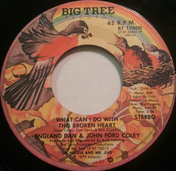 England Dan & John F - What Can I Do With This Broken Heart - Used Vi image 1