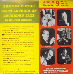 Various - RCA Victor Encyclopedia Of Recorded Jazz: Album 9 - Mot To Ol image 1