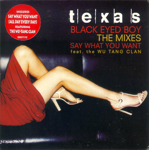 Texas - Black Eyed Boy - Used CD image 1