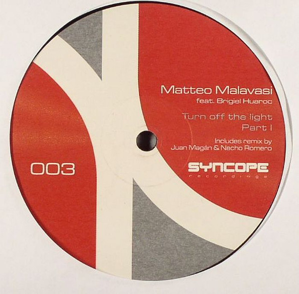 Matteo Malavasi - Turn Off The Light (Part I) - Used Vinyl Record 12" image 1