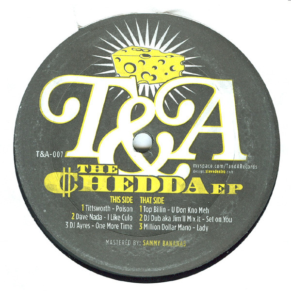 Various - Chedda EP - Vinyl Record 12" image 1