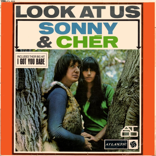 Sonny & Cher - Look At Us - Used Vinyl Record image 1