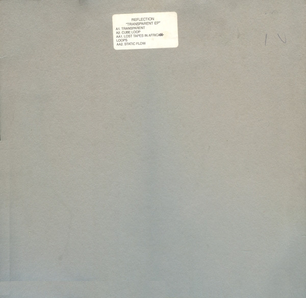Reflection - Transparent EP - Used Vinyl Record 12" image 1