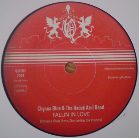 Chynna Blue - Fallin In Love / Strange Fruit - Vinyl Record 7" image 1