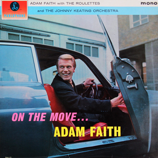 Adam Faith - On The Move - Used Vinyl Record image 1