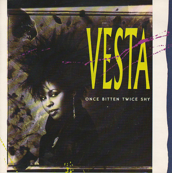 Vesta Williams - Once Bitten Twice Shy - Used Vinyl Record 7" image 1
