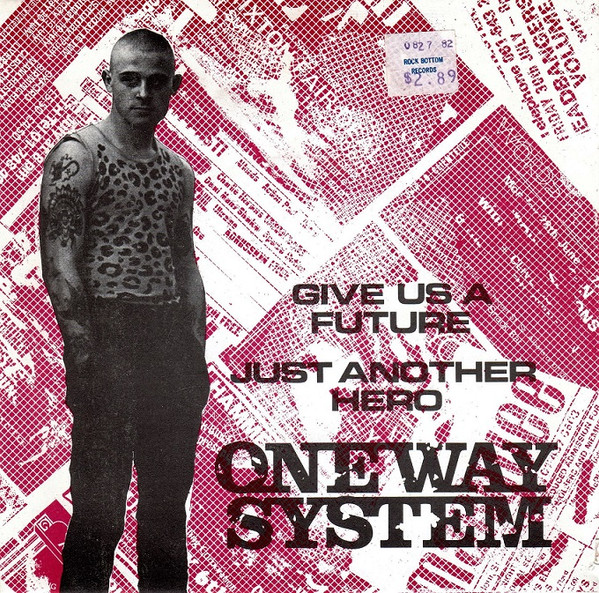 One Way System - Give Us A Future / Just Another Hero - Used Vinyl Reco image 1