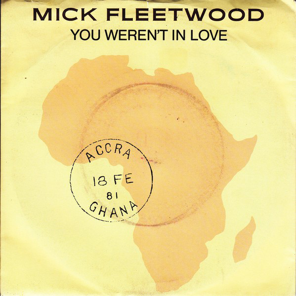 Mick Fleetwood - You Weren't In Love - Used Vinyl Record 7" image 1