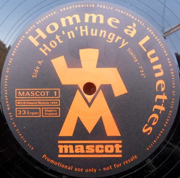 Homme A Lunettes - Hot 'n' Hungry - Used Vinyl Record 12" image 1